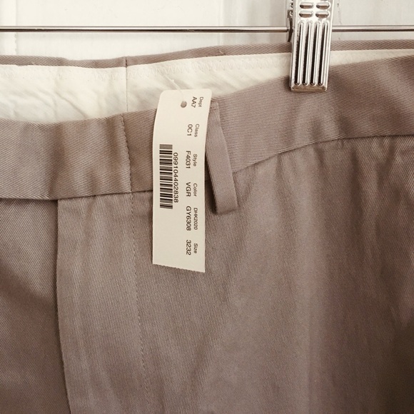J.Crew Bowery Slim Fit Dress Pants in Stretch Chino in Warm Gray - Picture 5 of 5